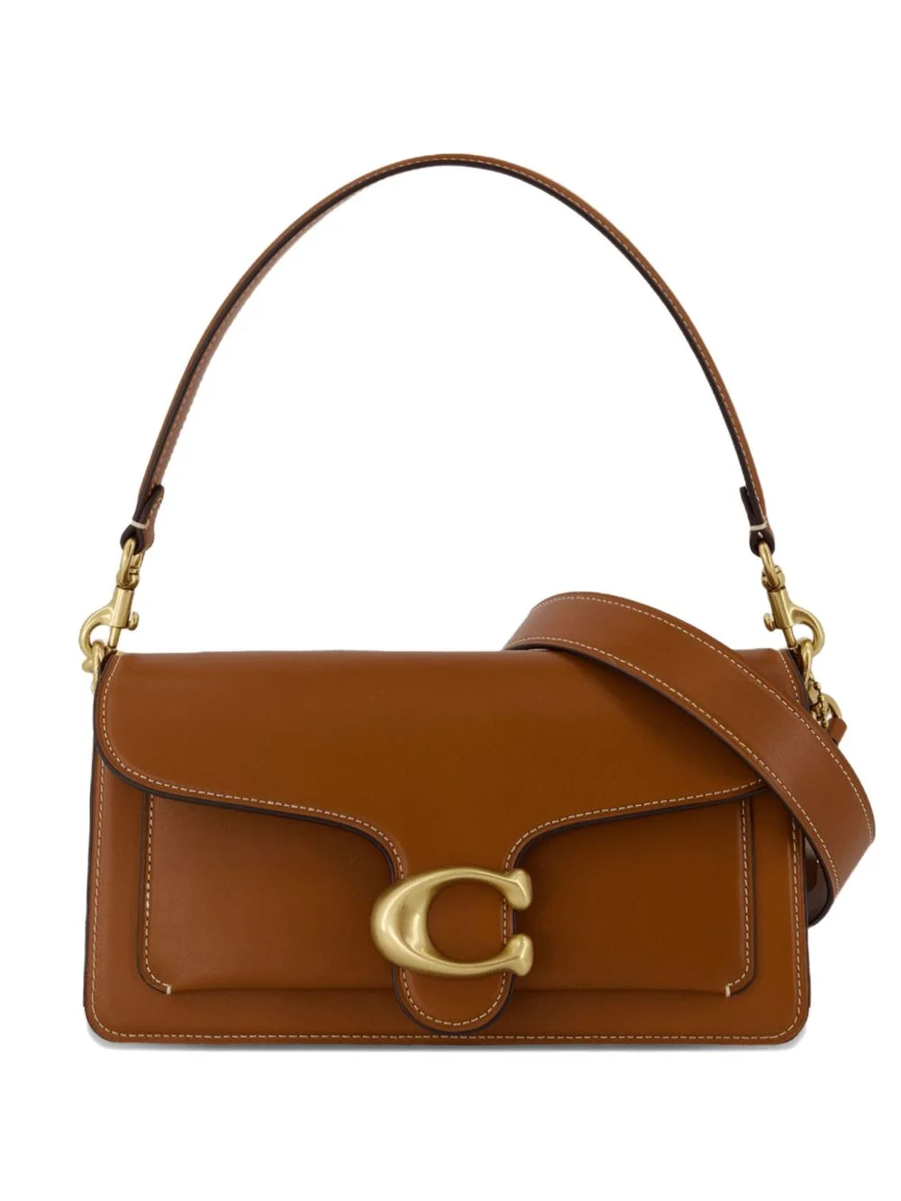 Tabby 26 logo-plaque shoulder bag - 1