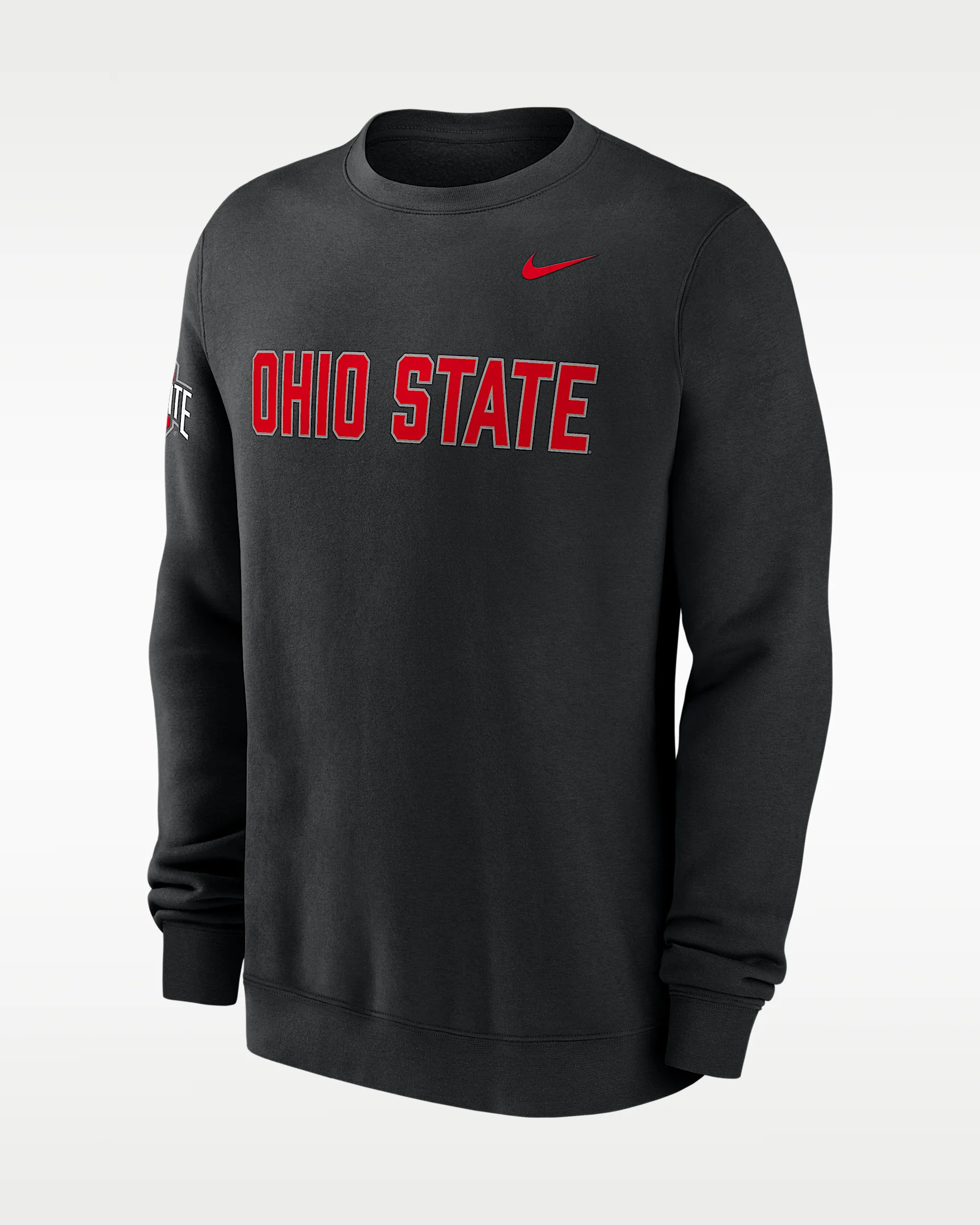 Ohio State Sideline Club Men's Nike College Pullover Crew - 1