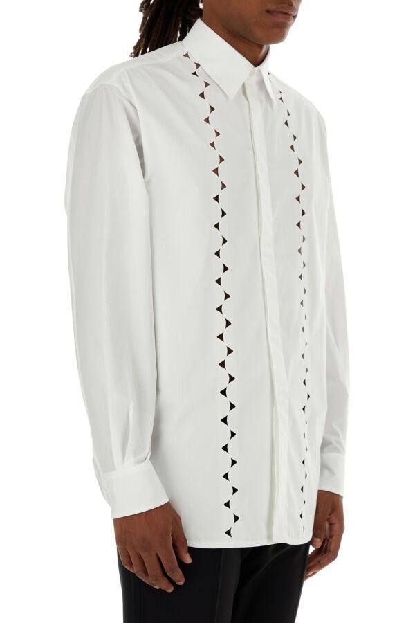 White poplin shirt - 3