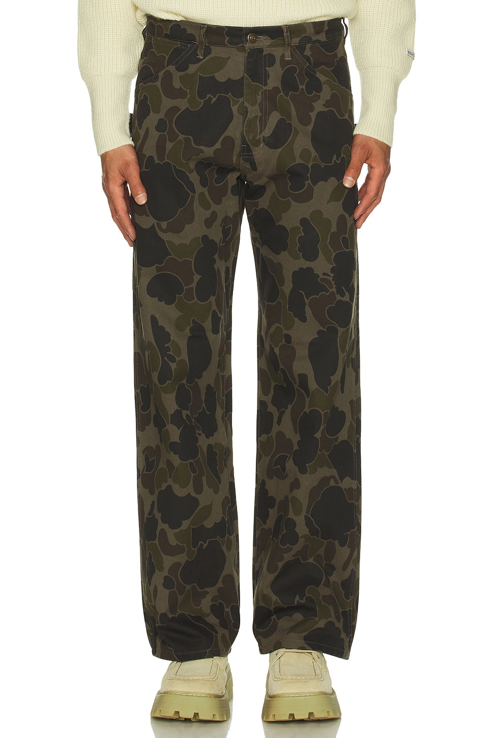 Neo Washed Work Pants Cloud Camo - 3