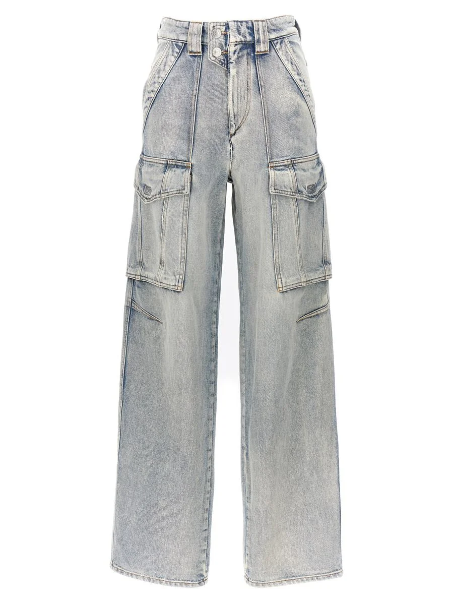 ISABEL MARANT ÉTOILE 'HEILANI' JEANS - 1