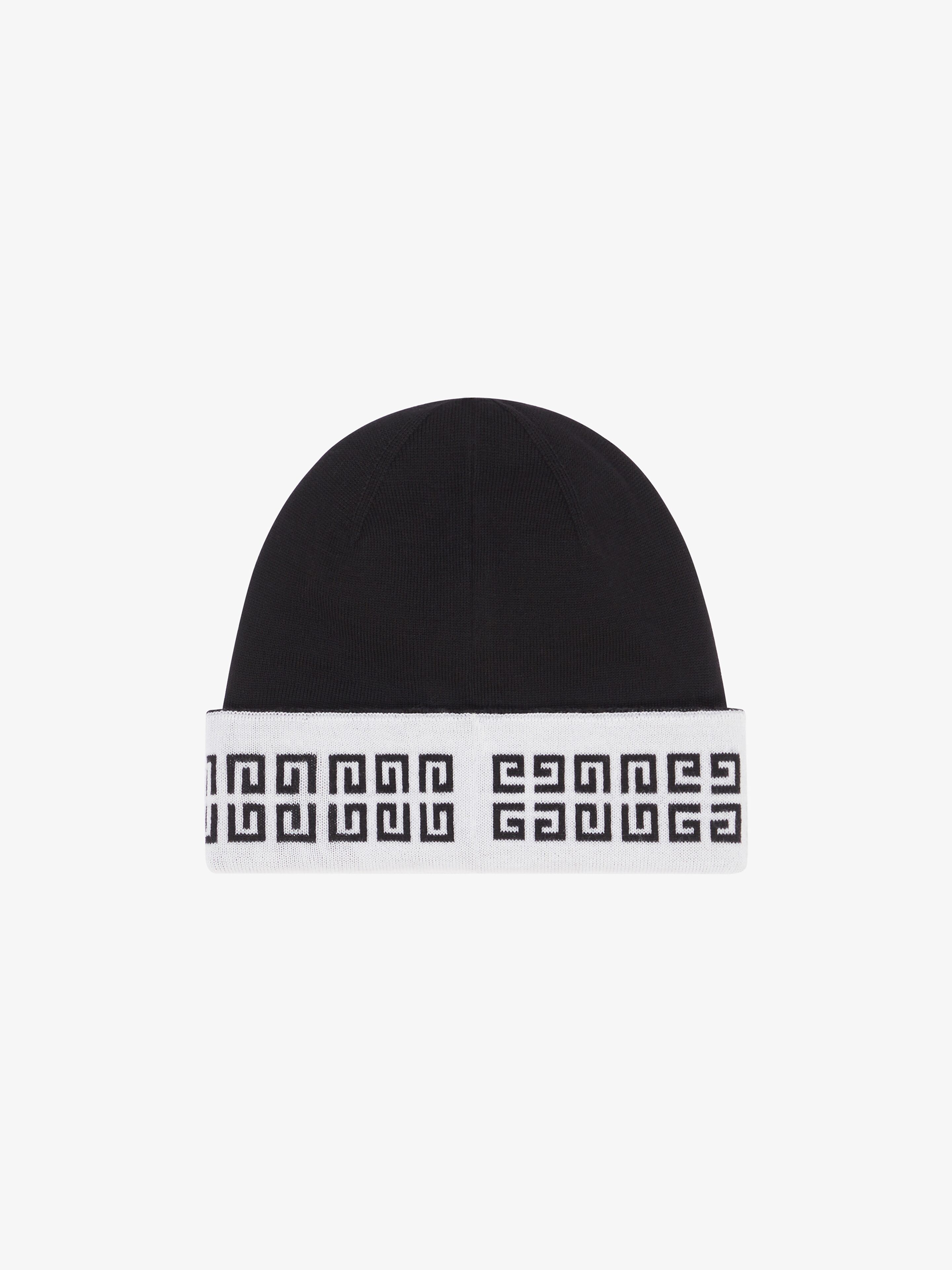 GIVENCHY 4G DOUBLE SIDED BEANIE IN WOOL - 3