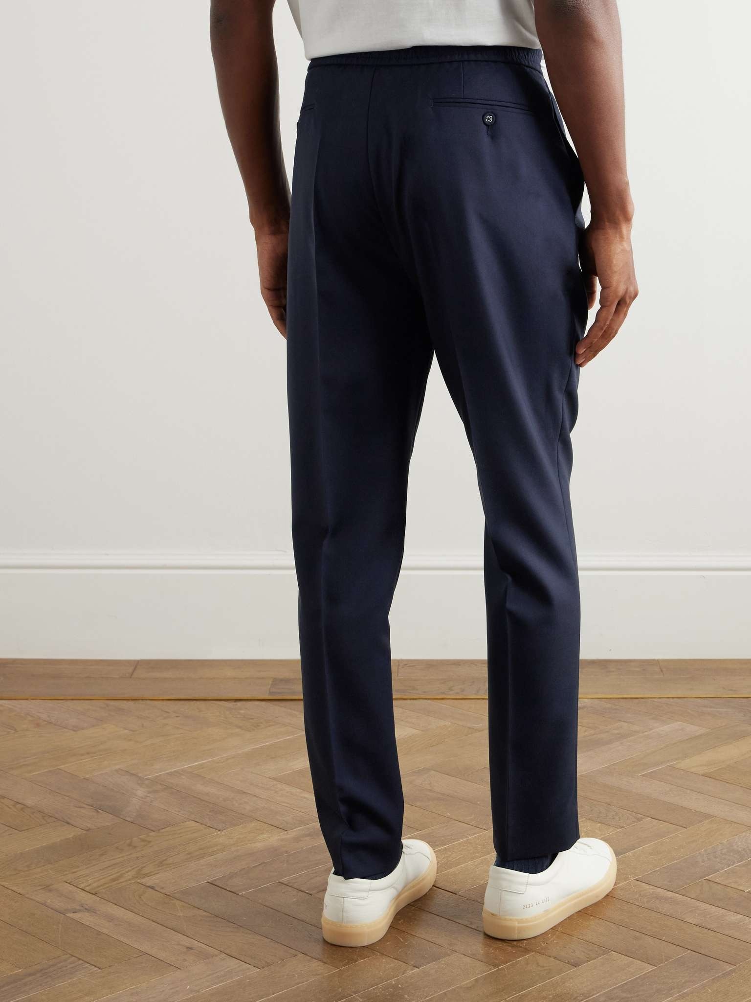 Drew Tapered Pleated Wool Trousers - 4