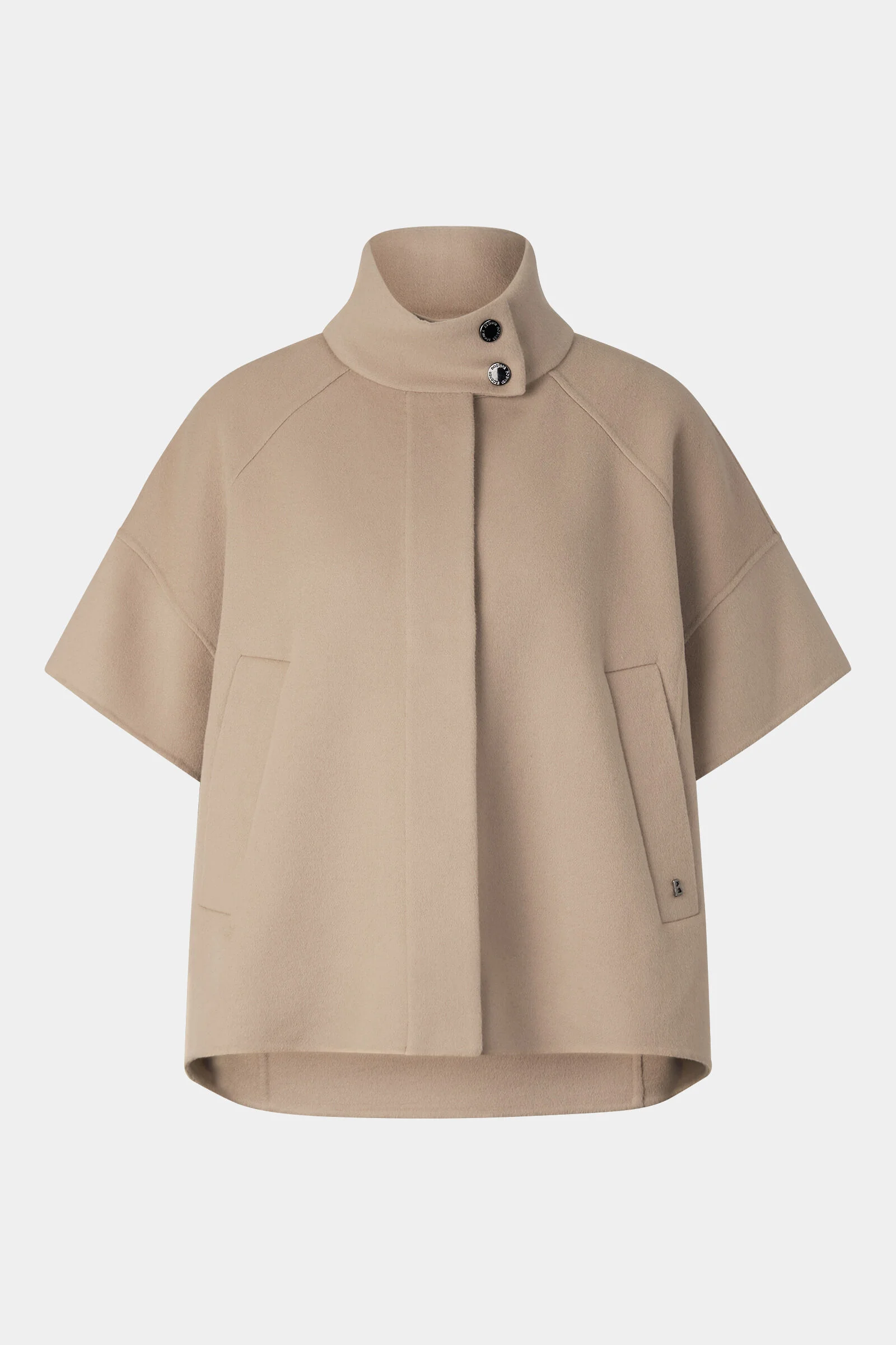 Venice wool vest in Camel - 1