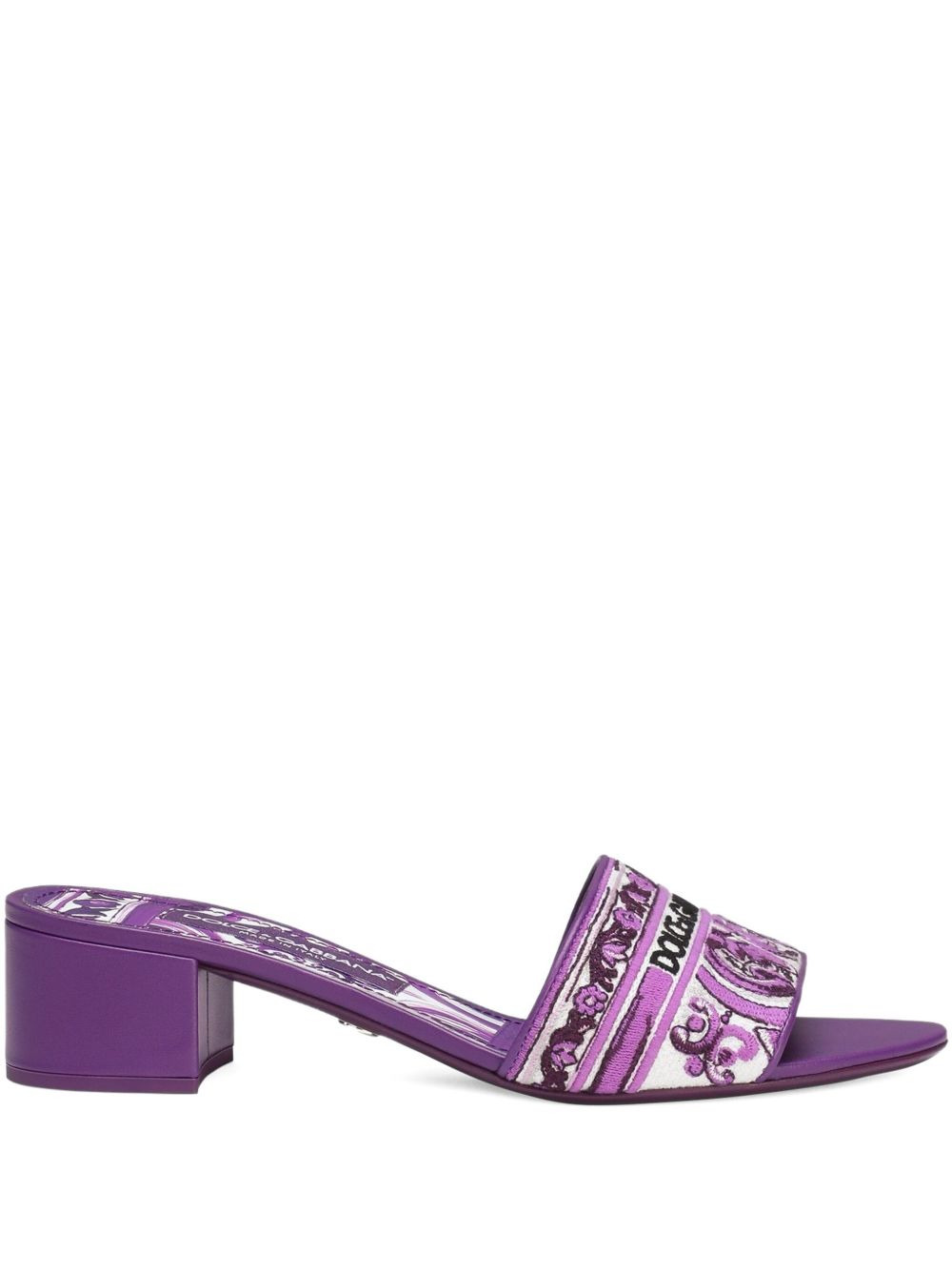 Dolce & Gabbana majolica mules - 1