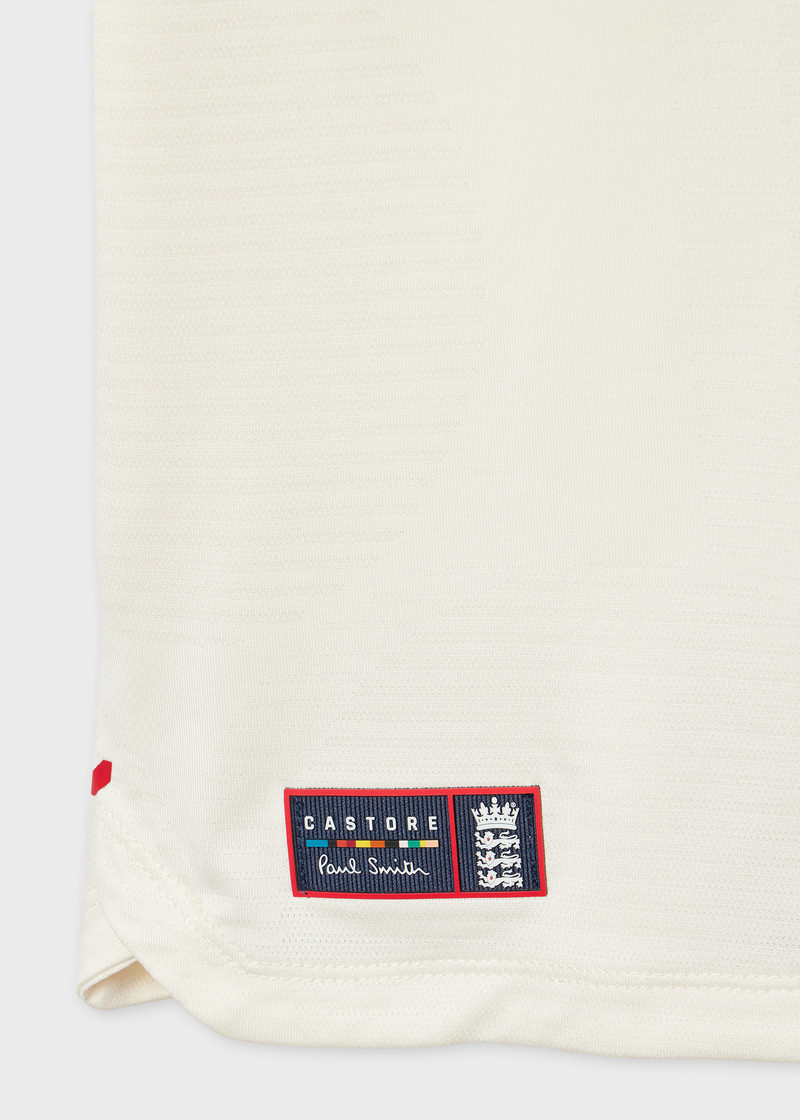 Paul Smith Paul Smith + Castore - Whisper White Jacquard T-Shirt outlook