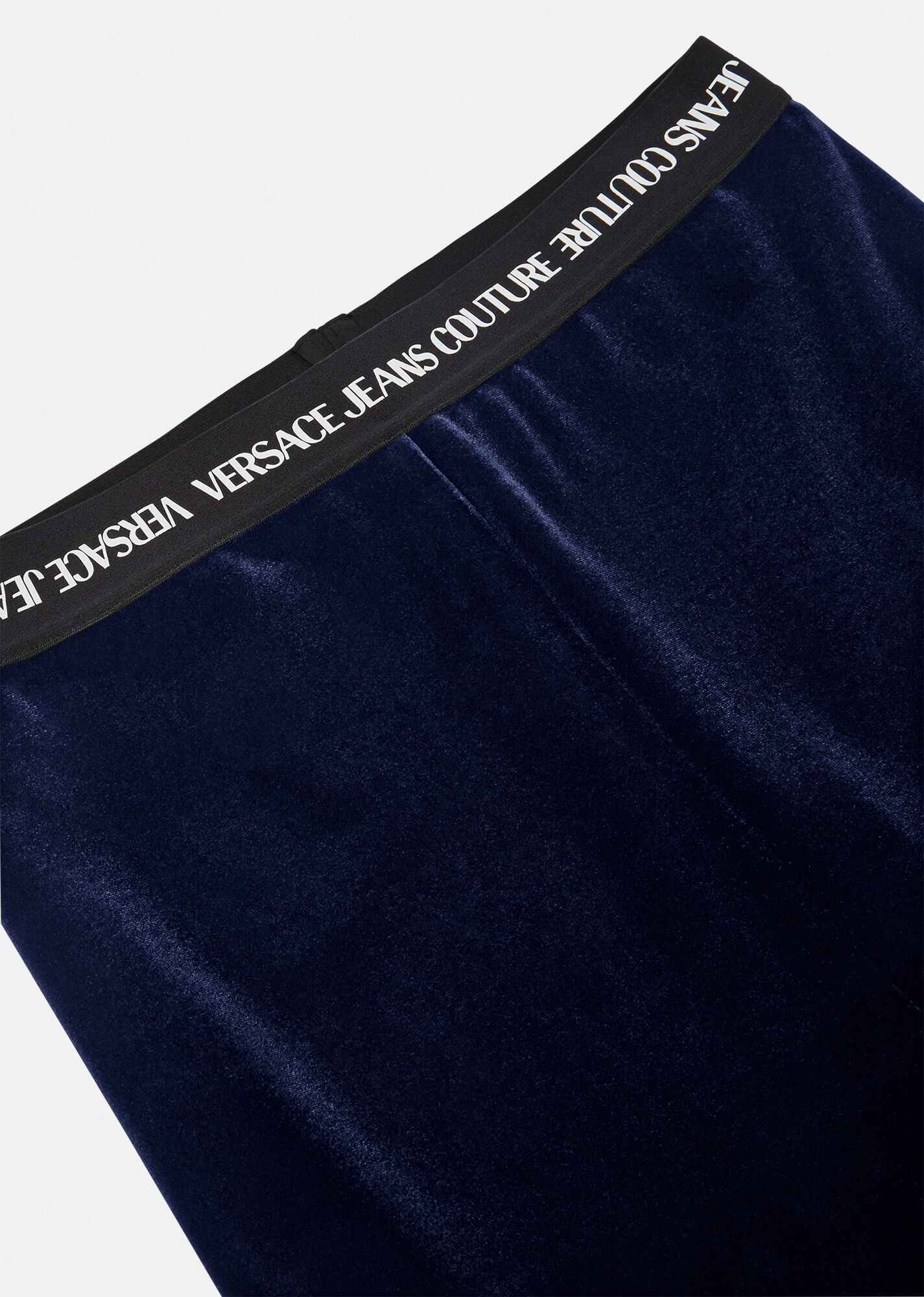 Logo Velvet Leggings - 2
