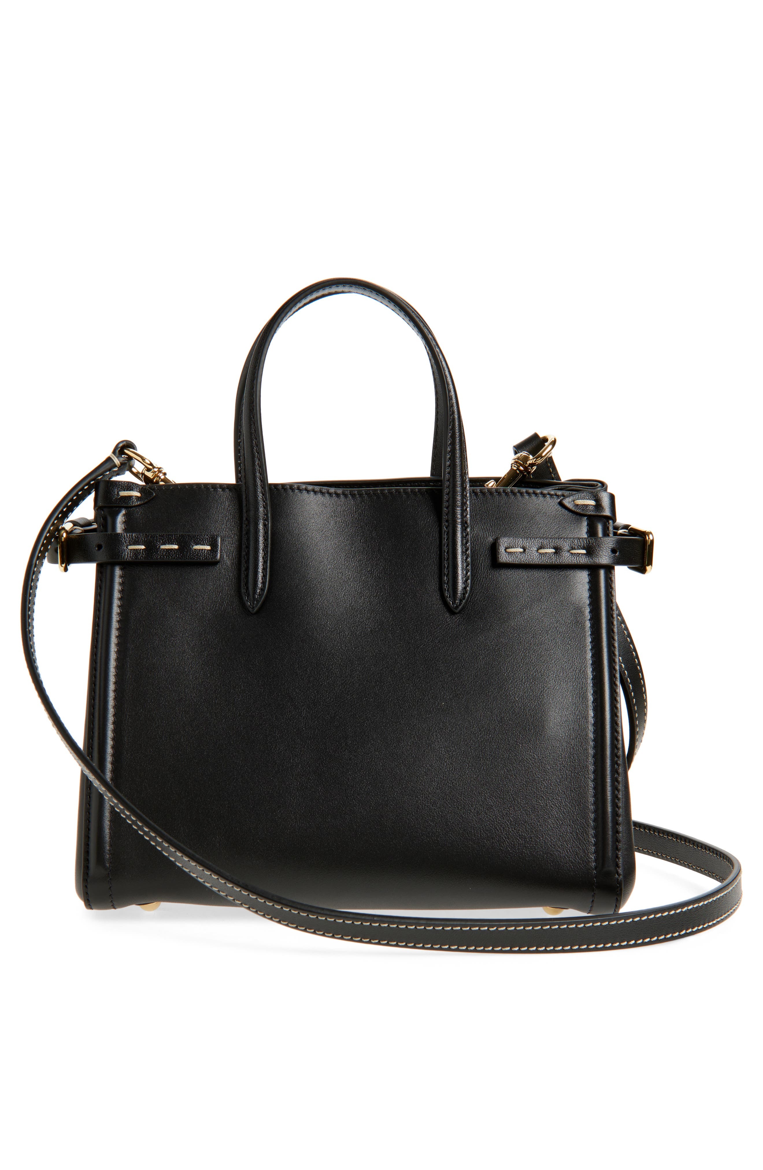 Valentino Garavani Small Antibes Leather Tote in 0No Nero at Nordstrom - 4