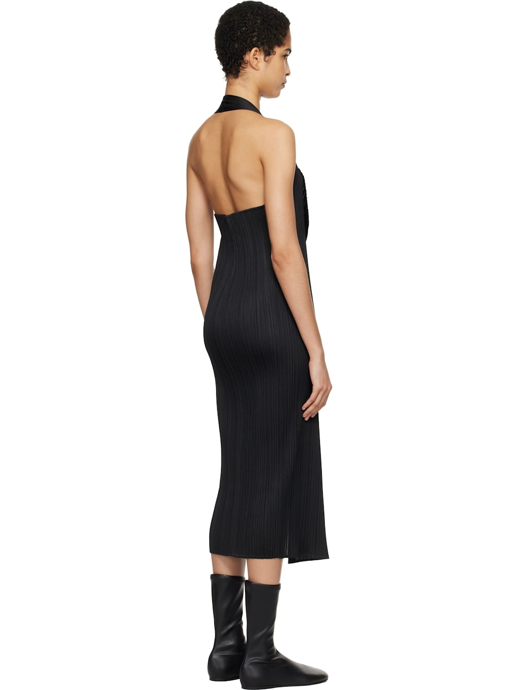 Black Monthly Colors November Maxi Dress - 3