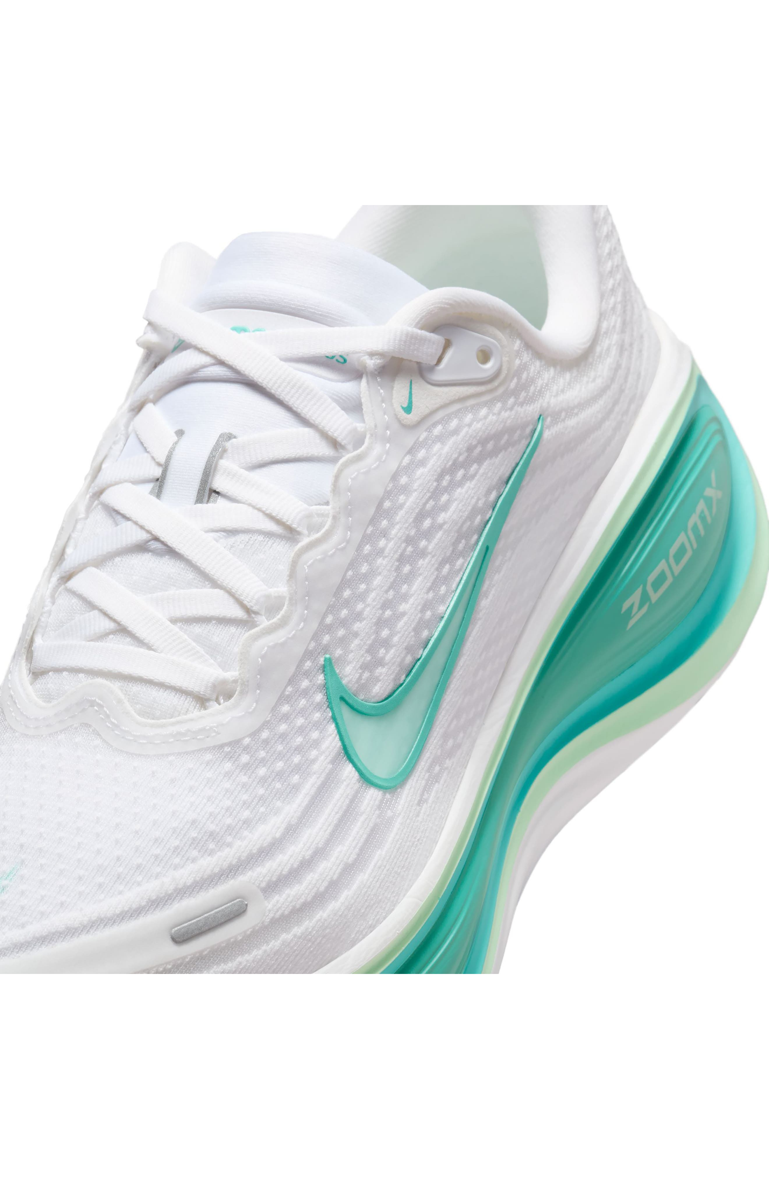 Nike Vomero Plus Running Shoe in White/Turquoise/Mint at Nordstrom - 8