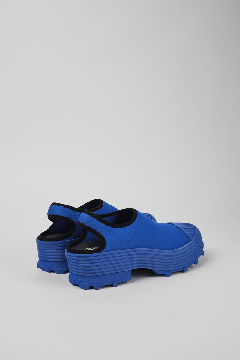 CAMPERLAB Blue Textile Clog outlook