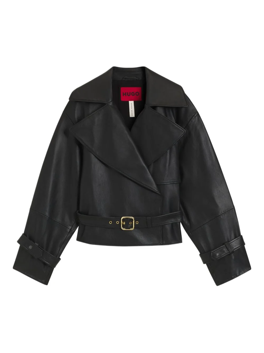 belted jacket - 1