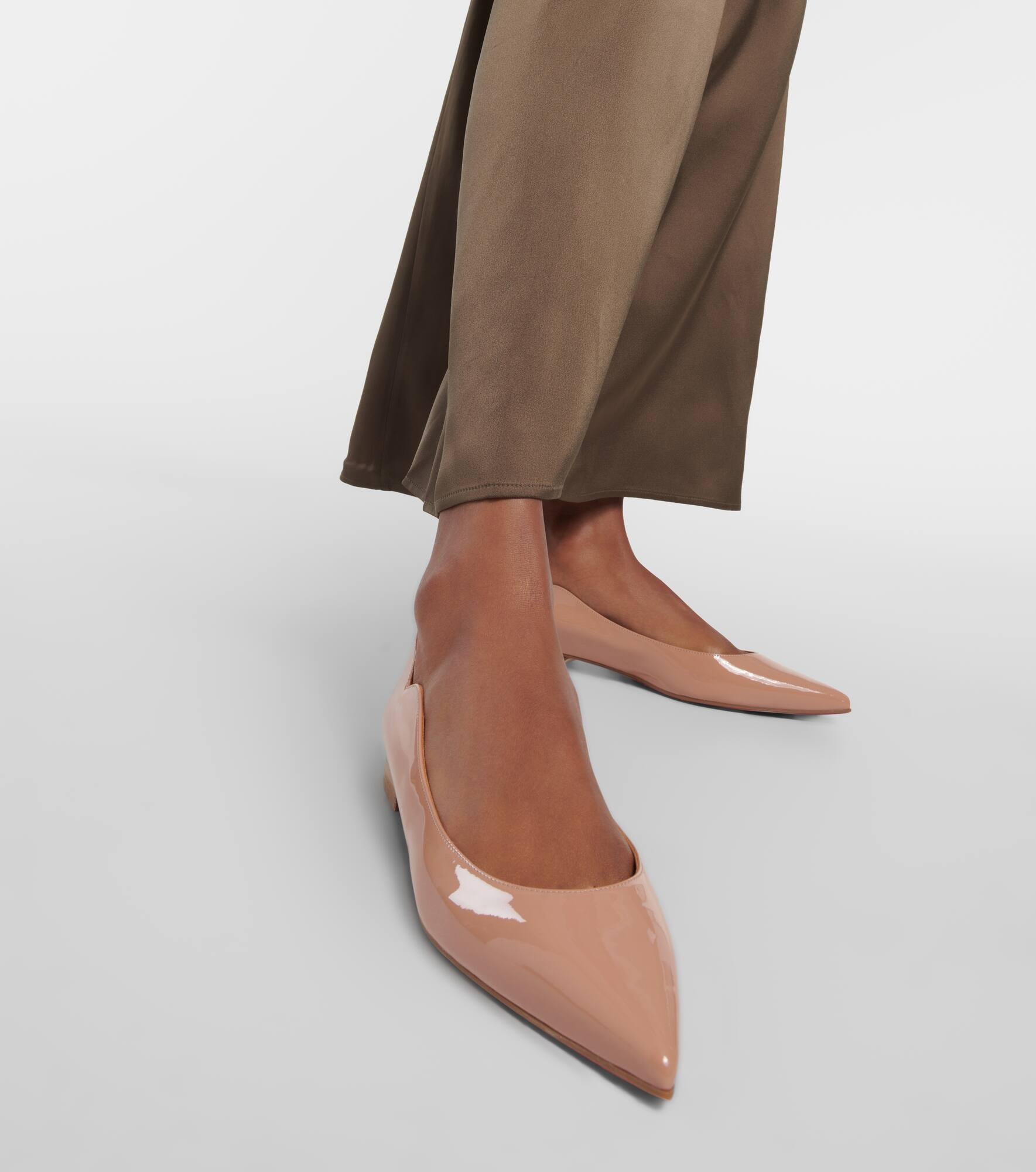 Hot Chickita patent leather ballet flats - 4