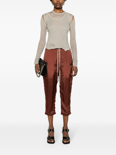 Rick Owens Astaires cropped trousers outlook