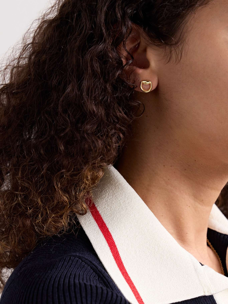 GUCCI Horsebit gold earrings outlook