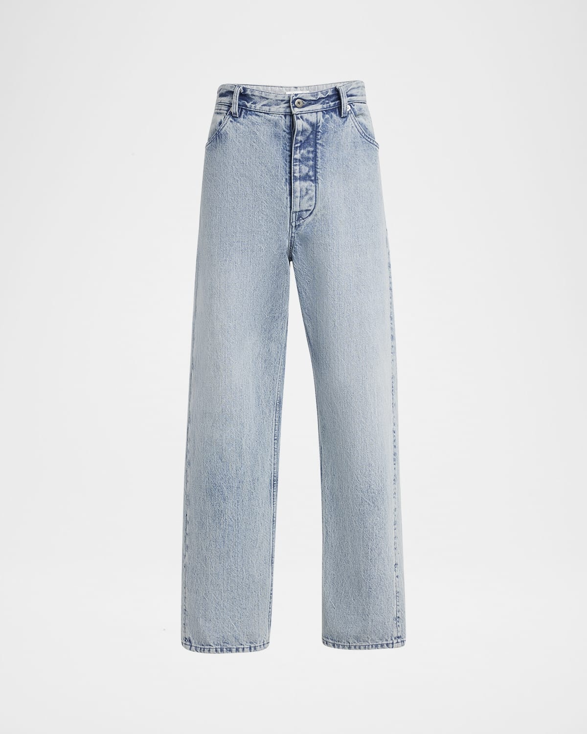 Men's Relaxed-Fit Acid Wash Jeans - 1