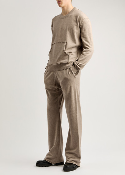 Maison Margiela Straight-leg wool-blend trousers outlook