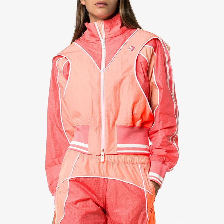 (WMNS) Converse x FENG CHEN WANG Crossover Colorblock Sports Jacket Pink 10017779-A01 - 2