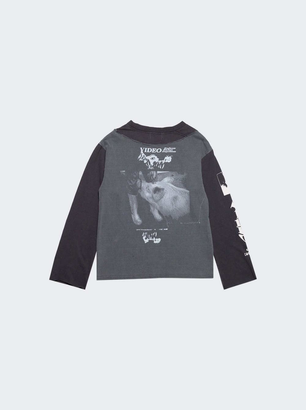 Benny's Video Assemblage Tee Faded Black - 2