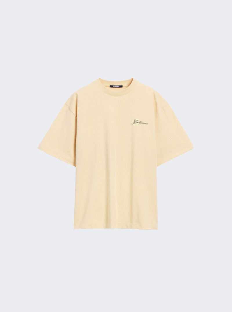 Halteres Tee Athletic Club Beige 1