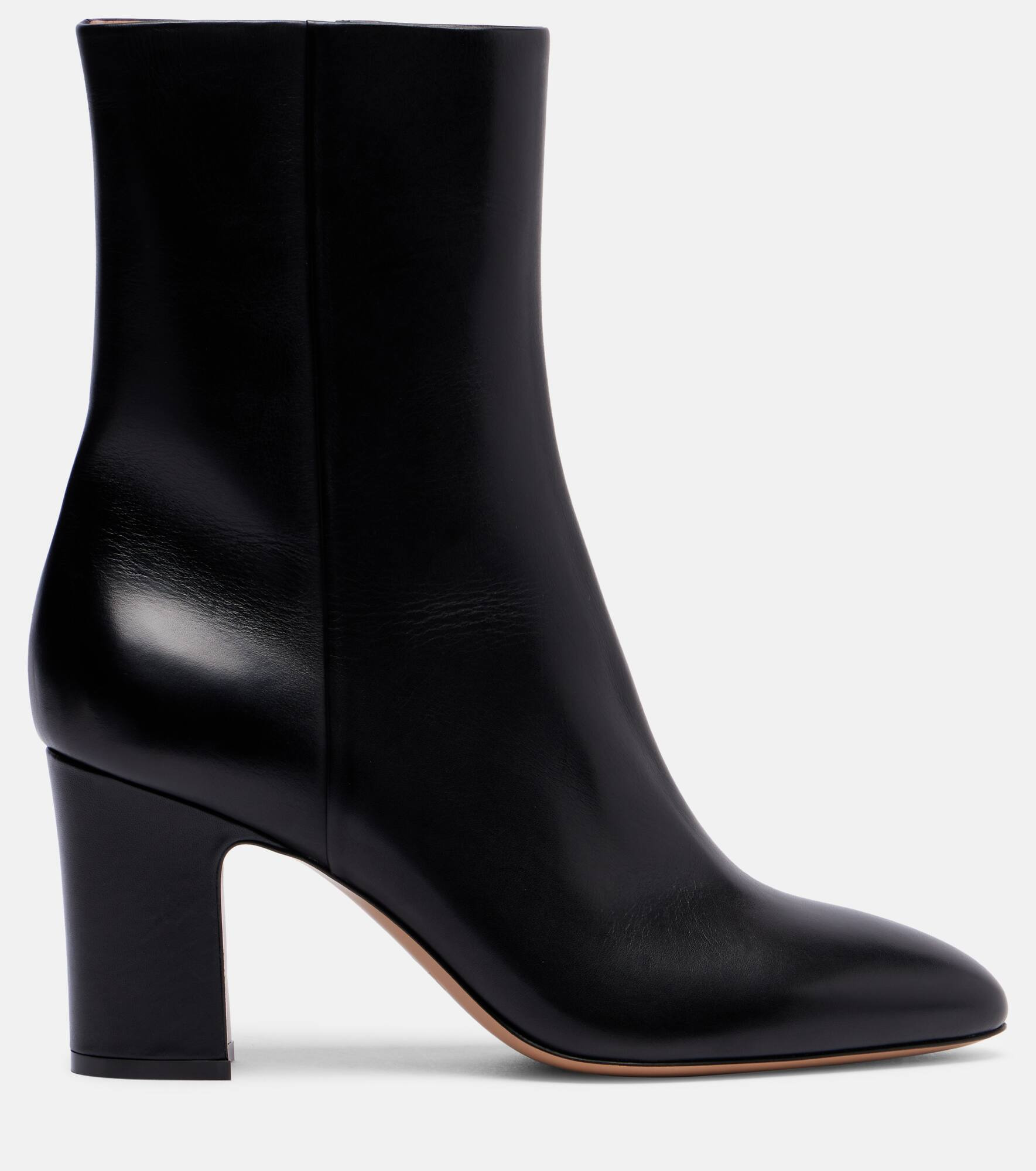 Lavinia 75 leather ankle boots - 4