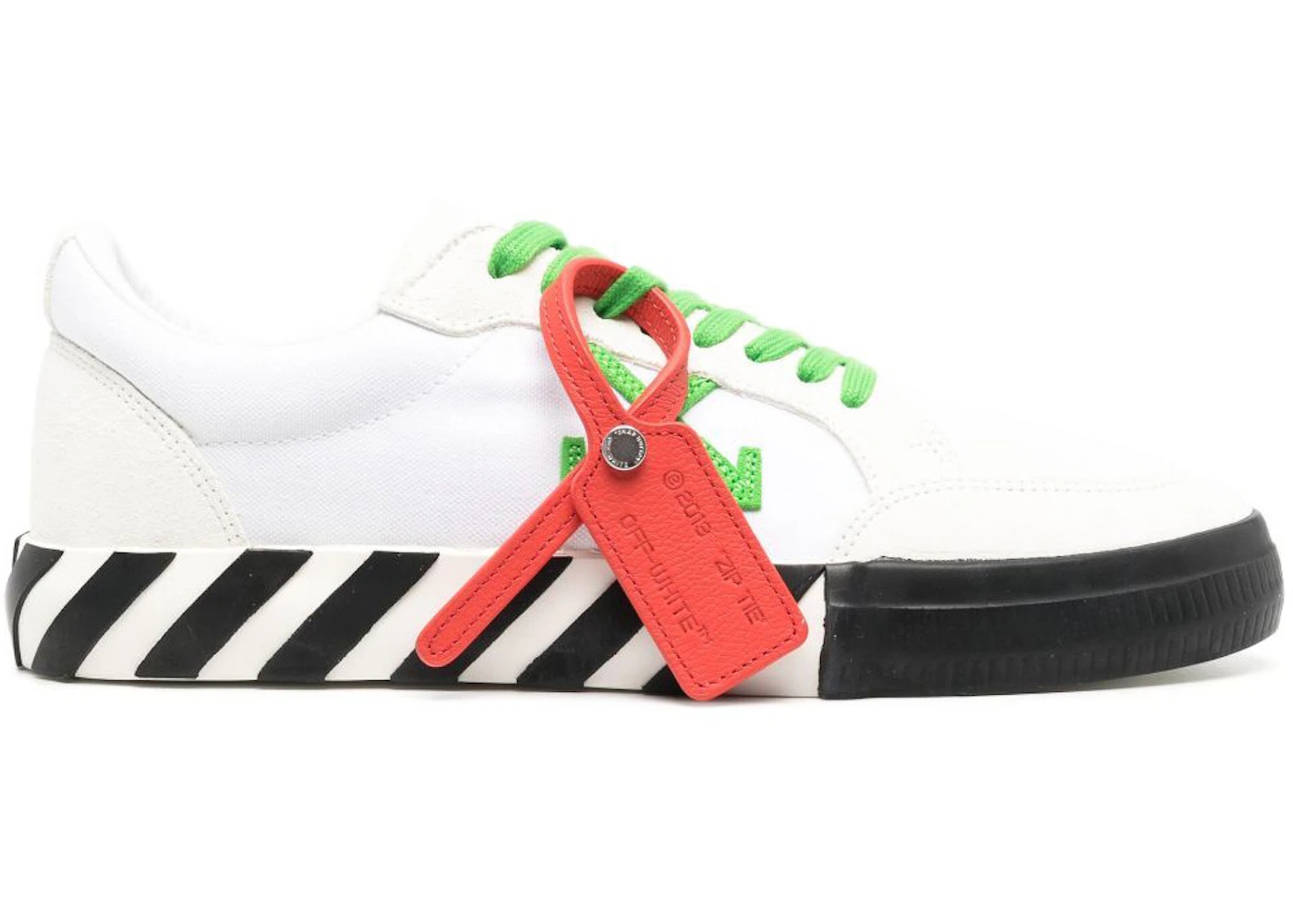 OFF-WHITE Vulc Low White Lime Green - 1