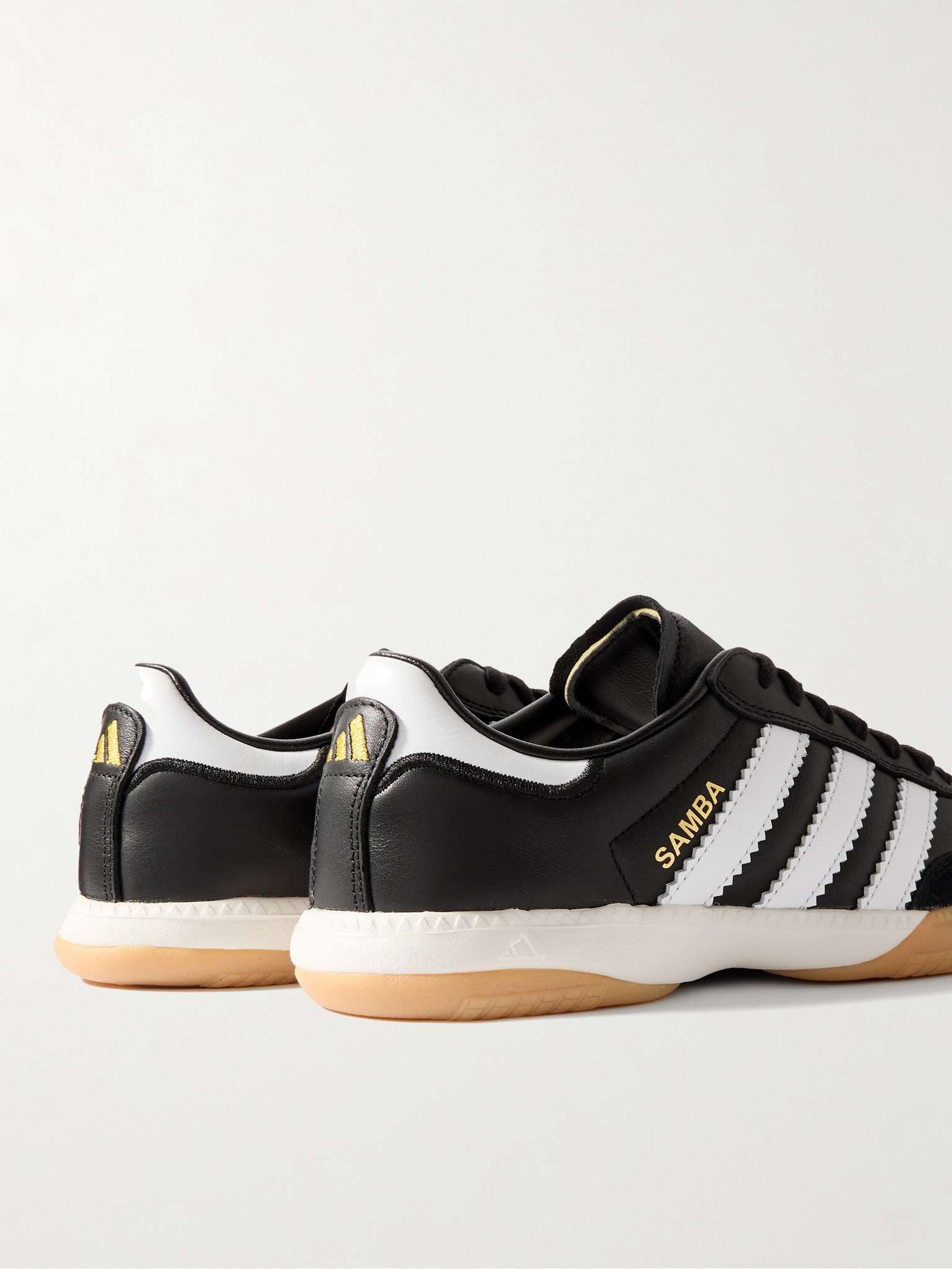 Samba MN Suede-Trimmed Leather Sneakers - 5