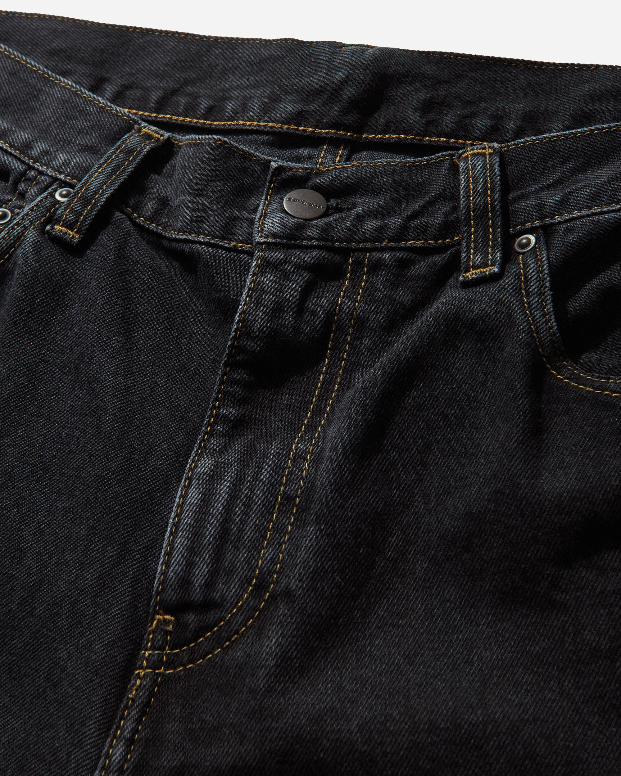Men's Aaron Pants Black (Stone Washed) - 4