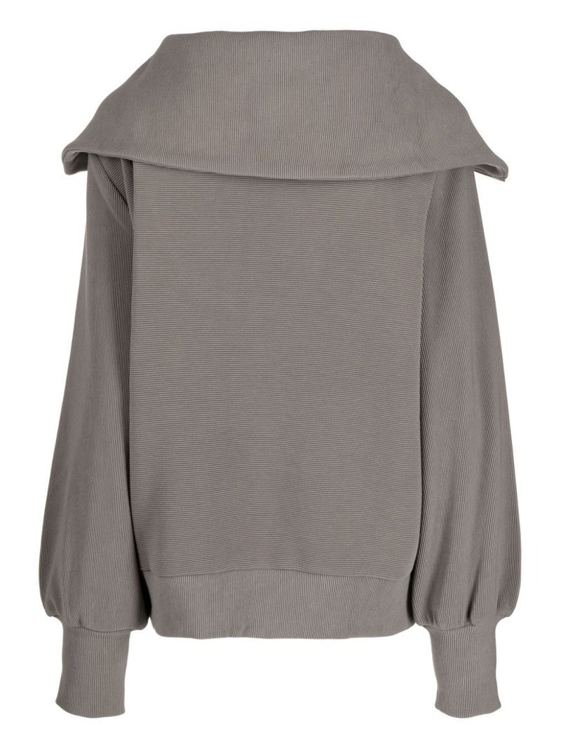 VARLEY oversize-collar ribbed jumper outlook