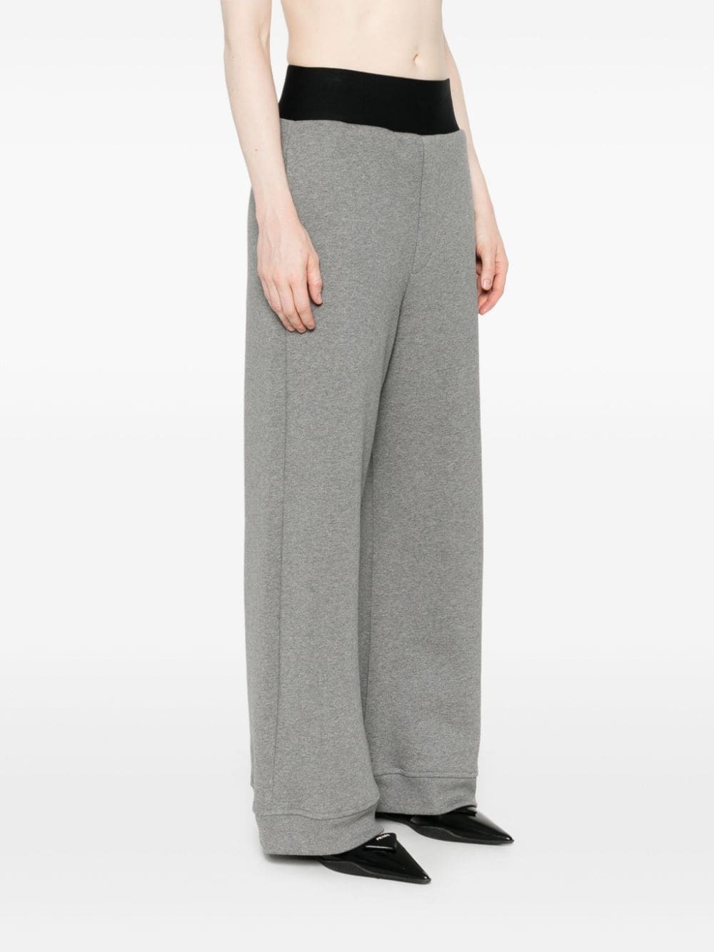 logo-waistband track pants - 3