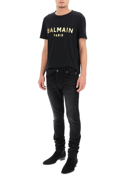 Balmain METALLIC LOGO T-SHIRT outlook