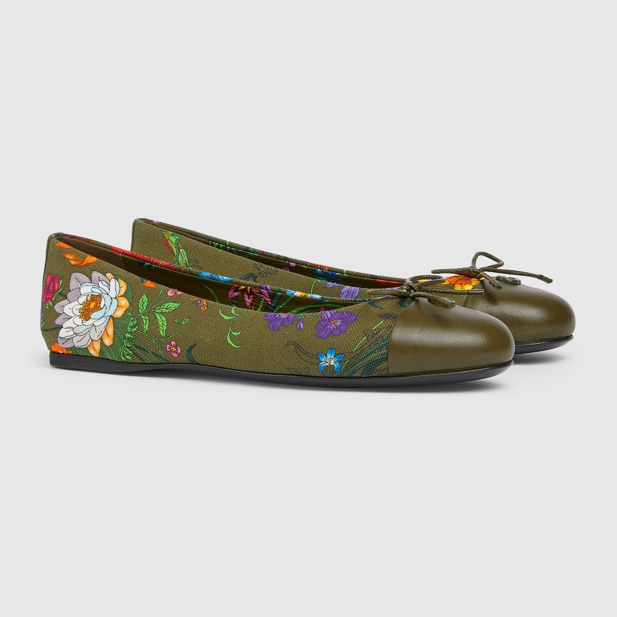 Women's printed ballet flat - 2