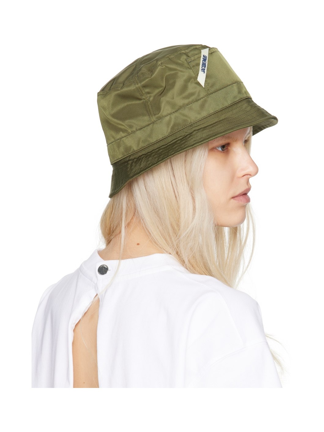 Green Le Chouchou 'Le Bob Ovalie' Bucket Hat - 3