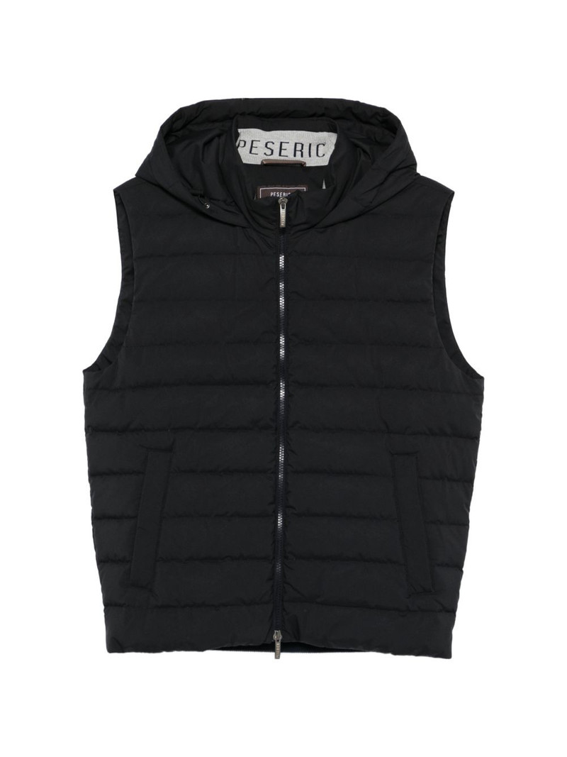 hooded zip gilet 1