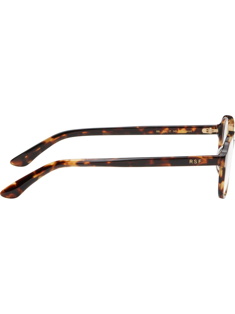 RETROSUPERFUTURE Brown & Black Numero 05 Glasses outlook