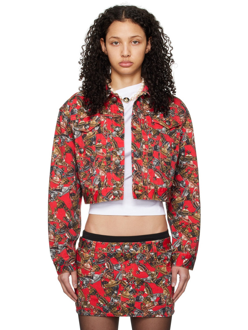 Marlene Orb logo-print jacket - 1