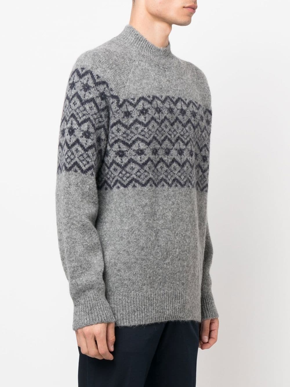 fair isle intarsia-knit jumper - 3