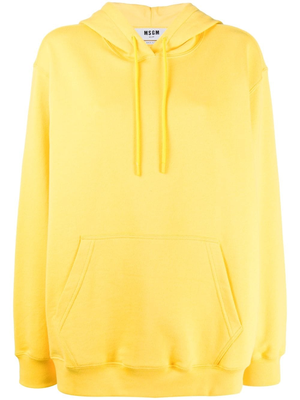 oversized logo print hoodie - 1