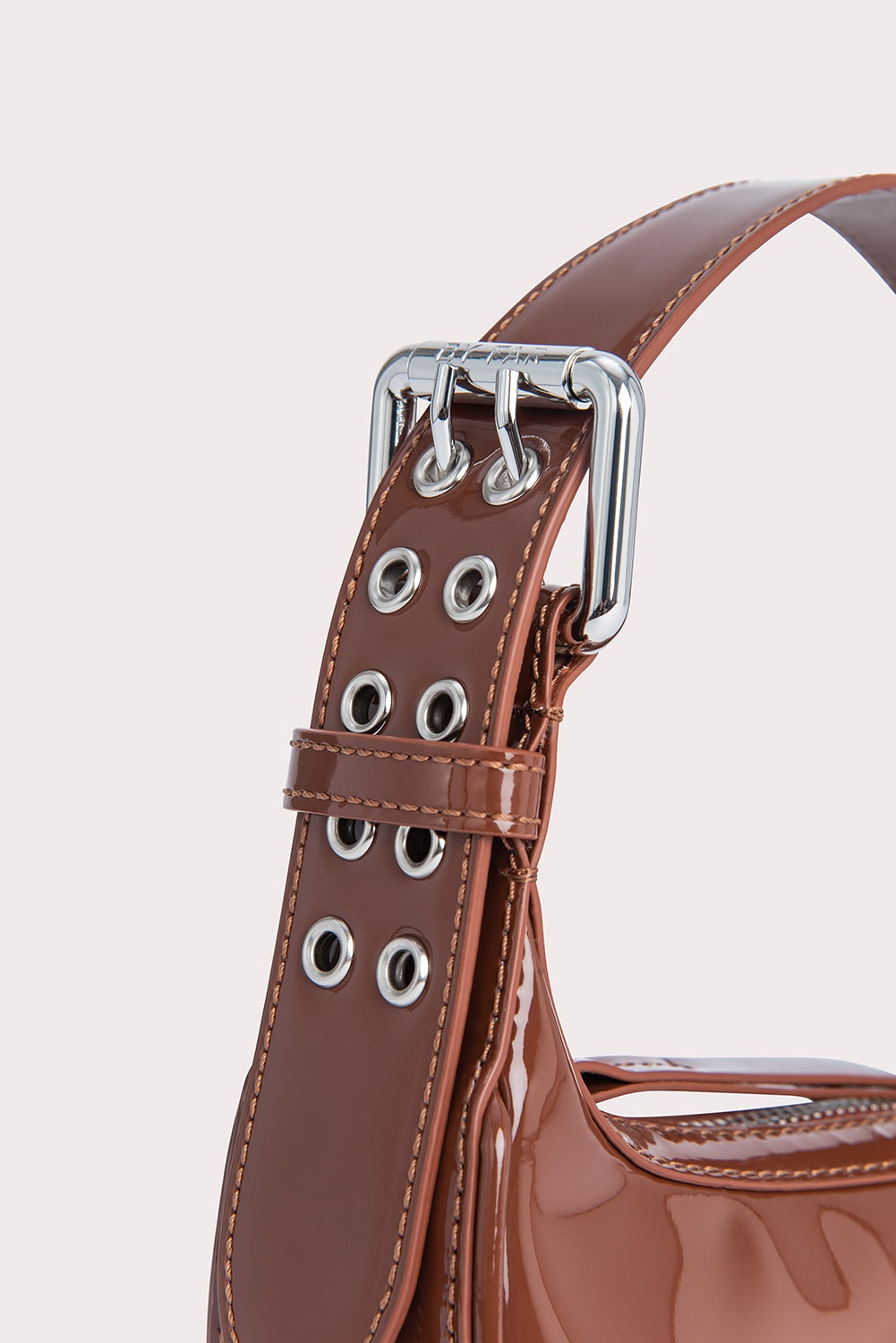 Mini Soho Chocolate Patent Leather - 4