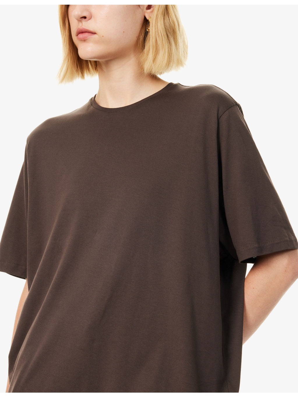 Harper Relaxed-Fit Cotton-Jersey T-Shirt - 5