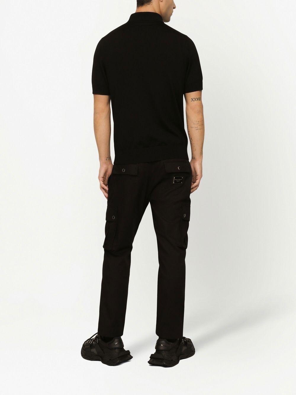 DG Essentials wool polo shirt - 4