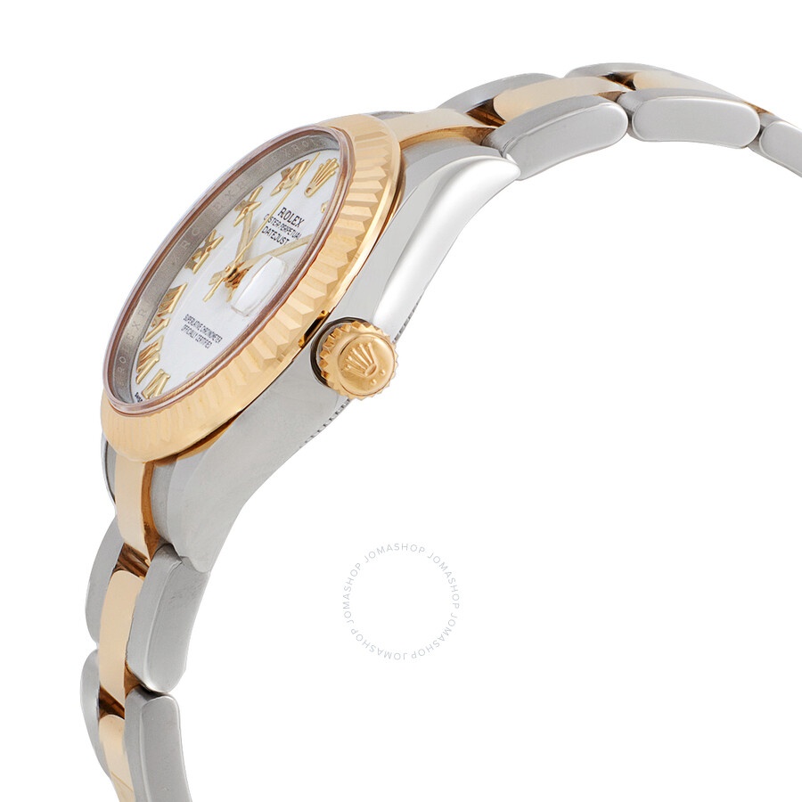 Rolex Datejust 31 White Dial Automatic Ladies Steel and 18kt Yellow Gold Oyster Watch 278273WRO - 2