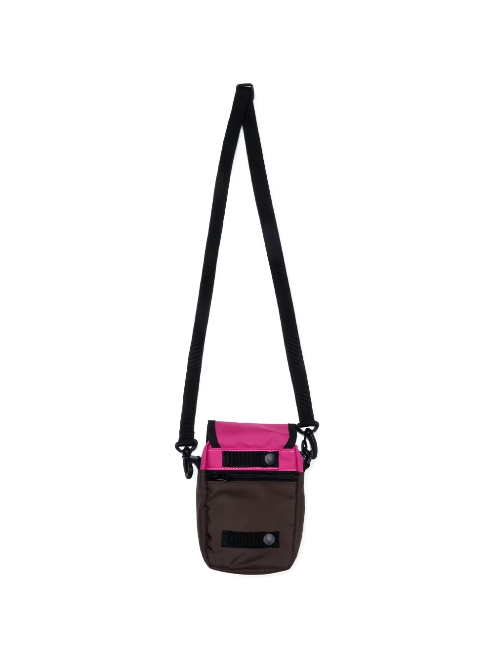 zipped messenger bag - 1