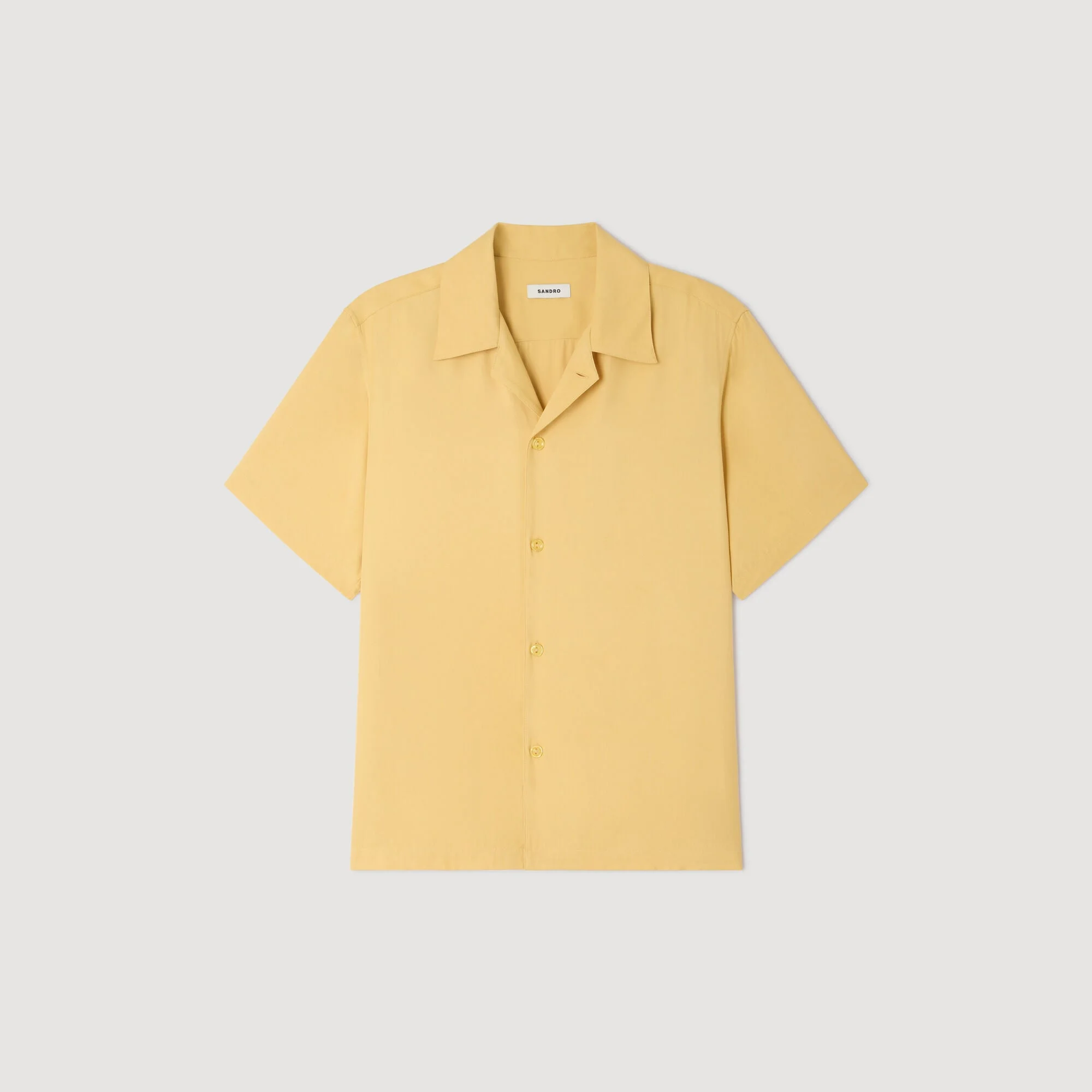 LOOSE-FIT SHARK COLLAR SHIRT - 1