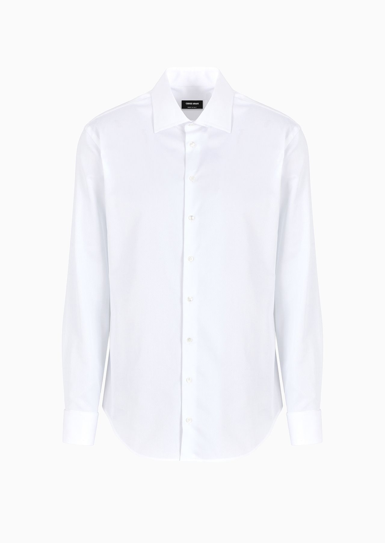 Regular-fit shirt made from micro-woven cotton - 1