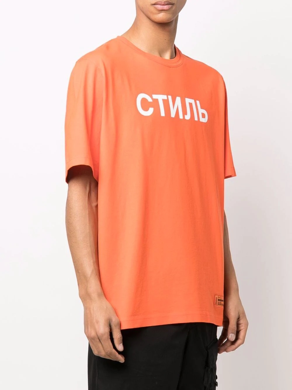 СТИЛЬ-print cotton T-shirt - 3