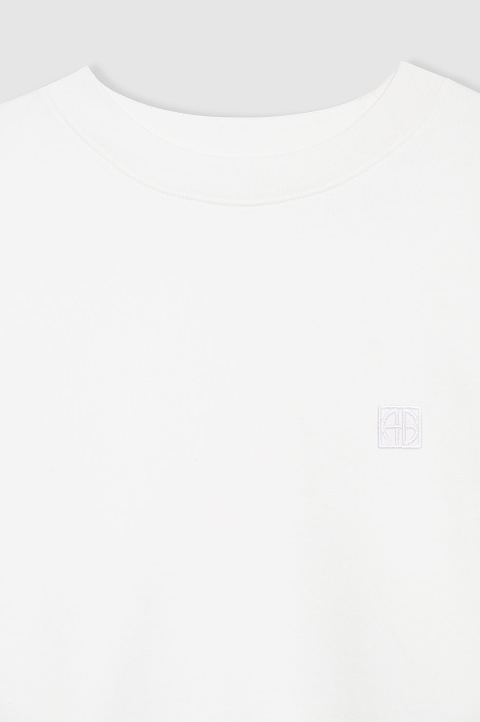 Miles Sweatshirt Framed Monogram - Off White - 4