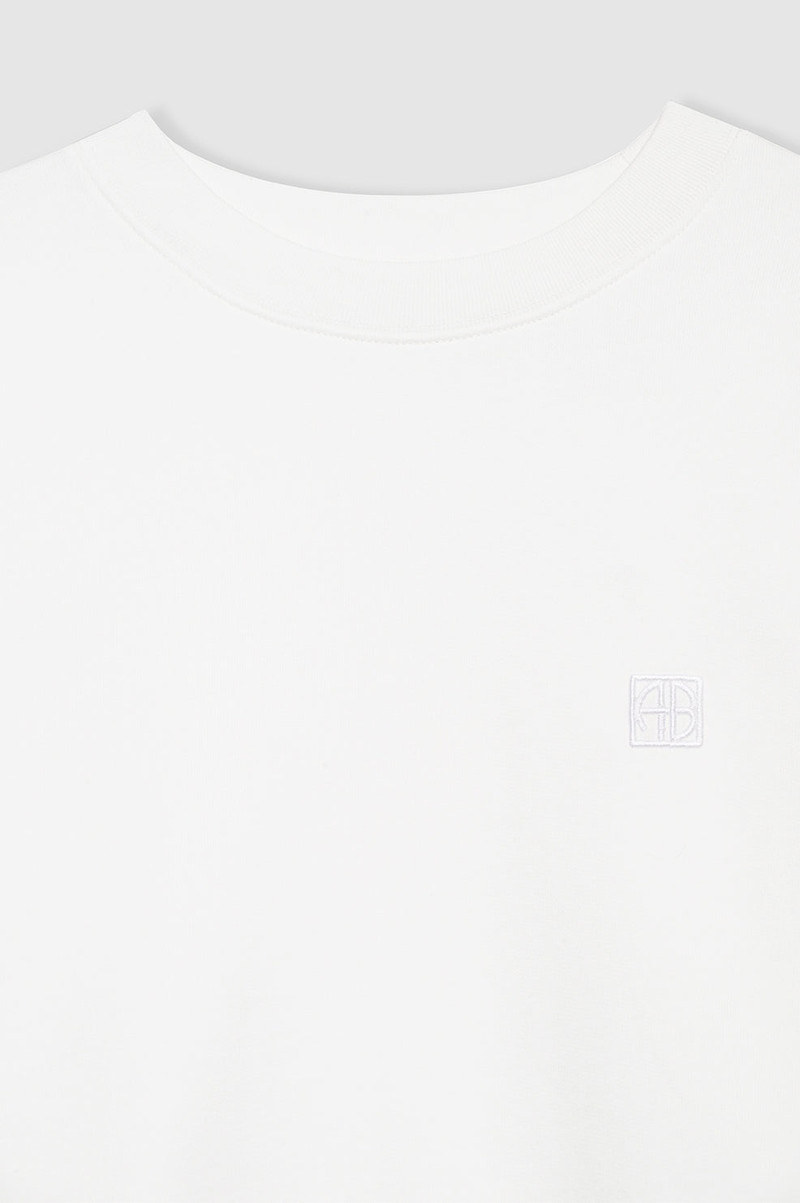 Miles Sweatshirt Framed Monogram - Off White 4