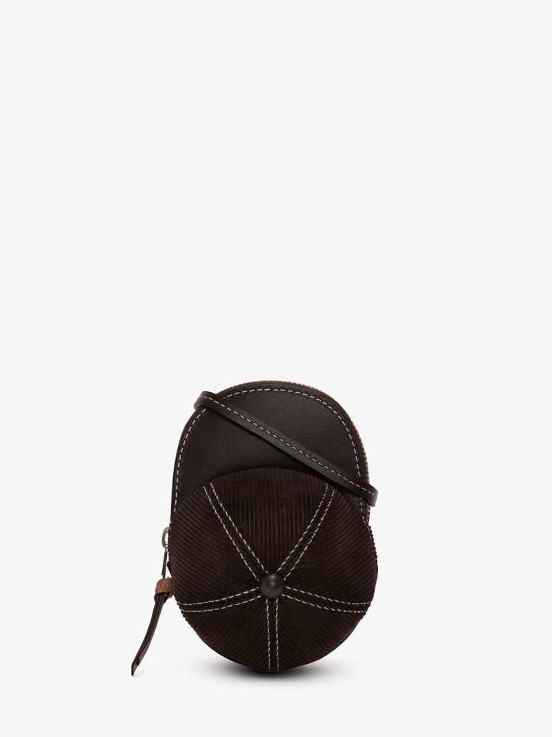 MEDIUM CAP BAG - CORDUROY CROSSBODY BAG 1