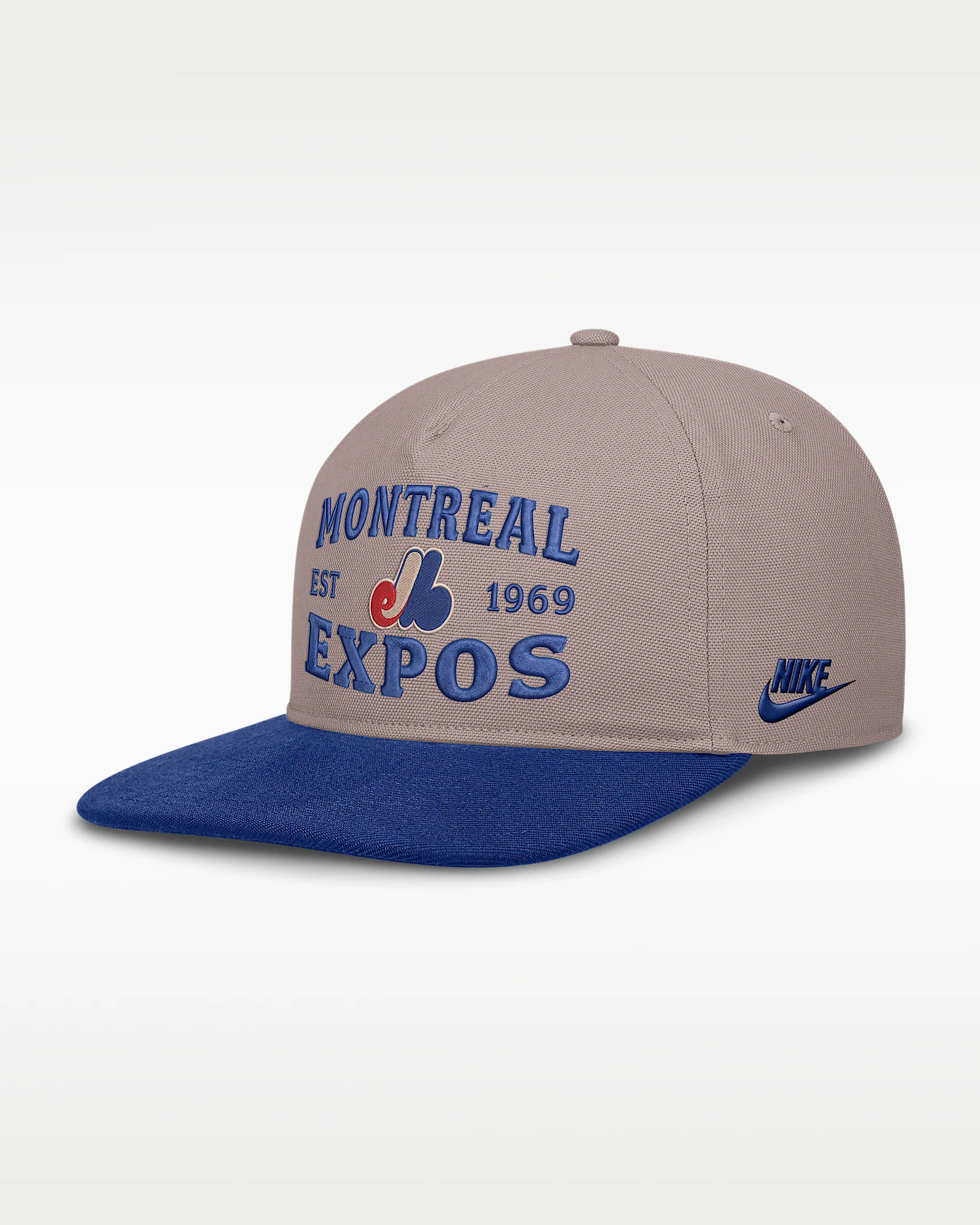 Montreal Expos Cooperstown Pro Men's Nike MLB A-Frame Adjustable Hat - 1